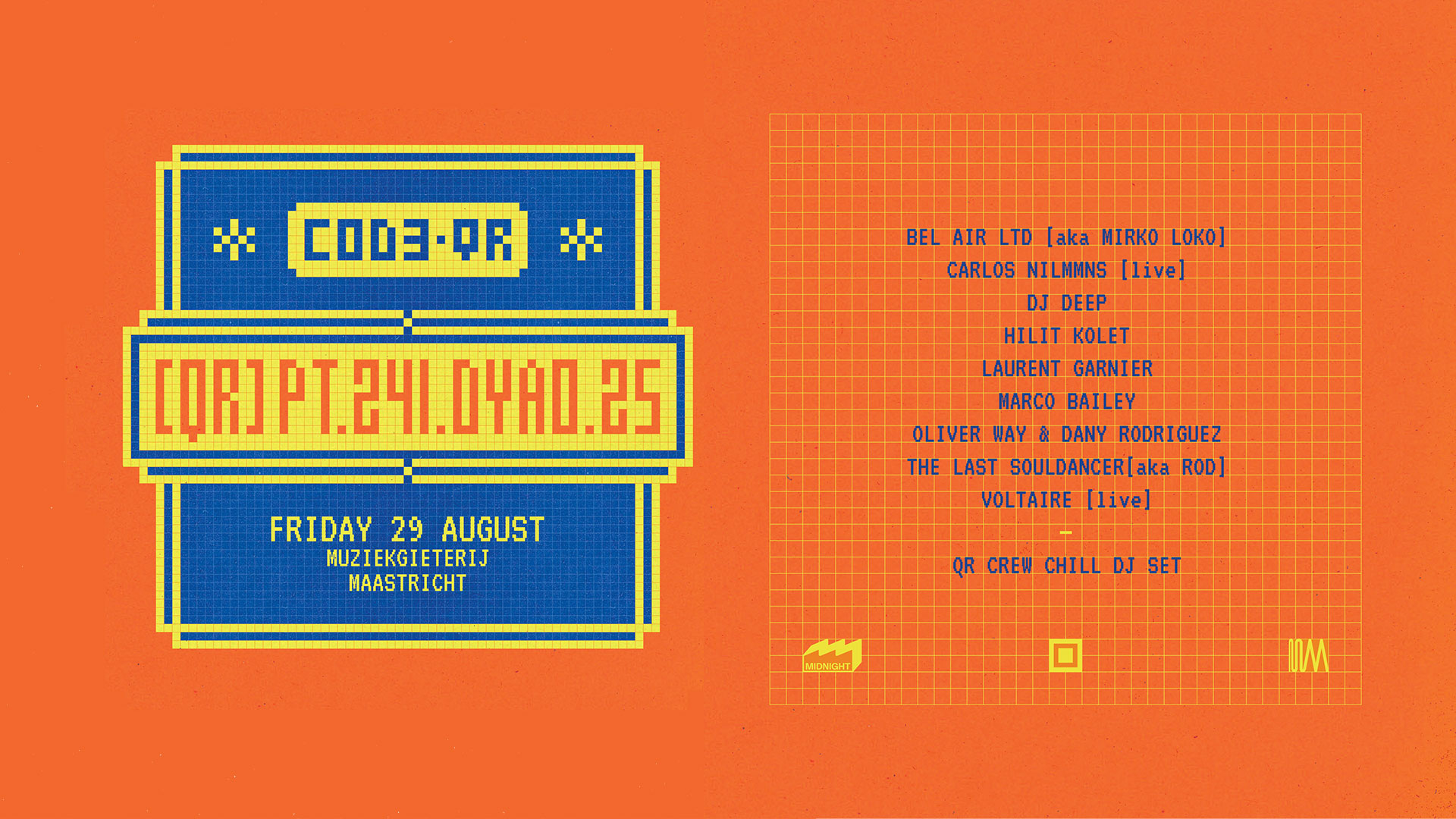 Cod3 QR Label Anniversary Party